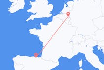 Flyg från Maastricht, Nederländerna till Bilbao, Spanien