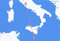 Flights from Valletta in Malta to Rome in Italy