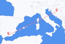 来自波斯尼亚和黑塞哥维那巴尼亚卢卡目的地 西班牙格拉纳达的航班