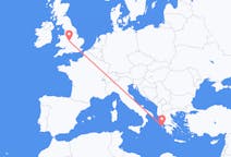 Flyreiser fra Kefallinia, Hellas til Birmingham, England