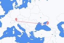 Fly fra Krasnodar til Innsbruck