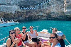 Excursion en bateau aux grottes de Polignano a Mare