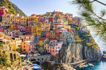 Sunset cruises in Cinque Terre, Italy