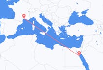 Flüge von Hurghada, nach Montpellier