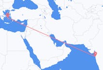 出发地 印度出发地 孟买目的地 希腊米科诺斯的航班