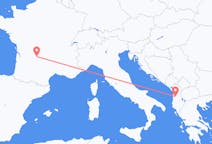 出发地 法国与 布里夫拉盖亚尔德 出发目的地 阿尔巴尼亚地拉那的航班