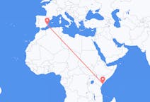 Flyg från Lamu, Kenya till Alicante, Spanien