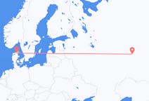 Flights from Izhevsk, Russia to Aalborg, Denmark