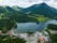 photo of an aerial view of Spitzingsee in Bavaria, Germany.