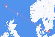 덴마크 보른홀름에서 출발해 페로 제도 쇠보구르(Sørvágur)에게(으)로 가는 항공편