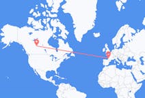 加拿大出发地 麦克默里堡飞往加拿大目的地 波尔多的航班