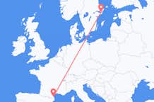 Flüge von Perpignan, Frankreich nach Stockholm, Schweden