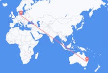 Flyrejser fra Tamworth, Australien til Stettin, Polen