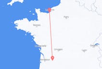 Loty z Deauville, Francja do Bergerac, Francja