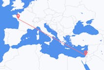 Flights from Tel Aviv, Israel to Nantes, France