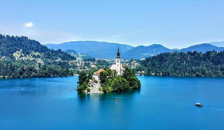 Privat rundtur: Lake Bled & Ljubljana från Koper