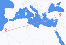 Vols de Tindouf, Algérie pour Malatya, Turquie
