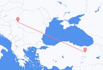 Loty z miasta Erzincan do miasta Timișoara