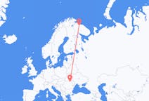 Fly fra Murmansk til Suceava