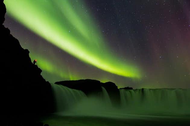 Photographie d'aurores boréales d'Akureyri
