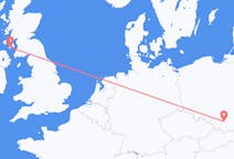 Flights from Kraków, Poland to Campbeltown, the United Kingdom