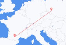 Flyreiser fra Wrocław, Polen til Toulouse, Frankrike
