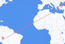 Flights from Puerto Maldonado, Peru to Ankara, Turkey