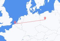 Fly fra Ostend til Poznań