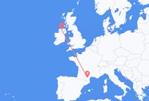 Flug frá Derry, Norður-Írlandi til Carcassonne, Frakklandi
