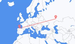 Flights from Asturias, Spain to Samara, Russia