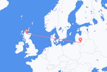 Flights from Kaunas to Inverness