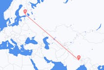 Flüge von Janakpur, Nepal nach Lappeenranta, Finnland