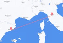 Flyrejser fra Firenze, Italien til Barcelona, Spanien