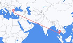 Flights from Ko Samui, Thailand to Edremit, Turkey