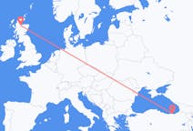 Flug frá Inverness til Trabzon