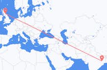 Flyreiser fra Ranchi, India til Edinburgh, Skottland