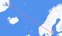 Flyg från Ittoqqortoormiit, Grönland till Stockholm, Sverige