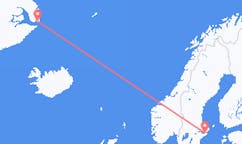 เที่ยวบิน จาก Ittoqqortoormiit, กรีนแลนด์ ไปยัง สต็อกโฮล์ม, สวีเดน