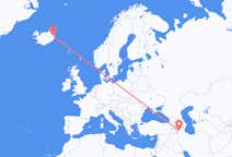 Flights from Tabriz to Egilsstaðir