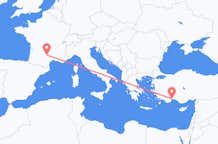 Flyreiser fra Rodez, til Antalya