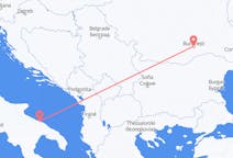 Flyreiser fra București, Romania til Bari, Italia