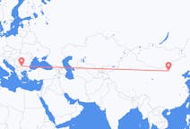 中国出发地 包头市飞往中国目的地 索菲亞的航班