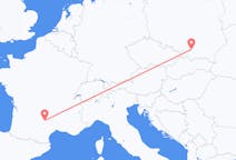 Voli da Cracovia, Polonia a Rodez, Francia
