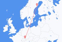 Flights from Friedrichshafen, Germany to Umeå, Sweden