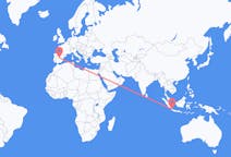 Flyrejser fra Bandarlampung, Indonesien til Madrid, Spanien