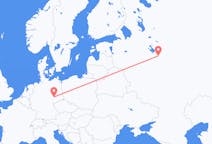 Fly fra Jaroslavl til Leipzig