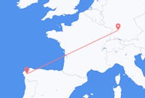 Flights from Santiago de Compostela in Spain to Stuttgart in Germany