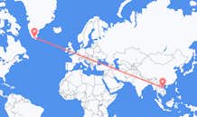 Flyreiser fra Vinh, Vietnam til Narsarsuaq, Grønland