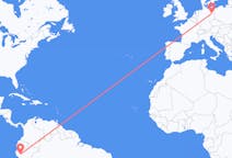 Flyg från Jaén, Peru till Berlin, Maryland, Tyskland