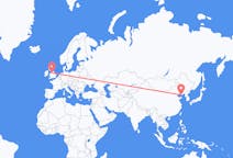 Flights from Dalian, China to Manchester, England